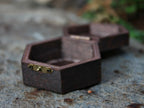 D20 Dice Hexagon Wooden Box