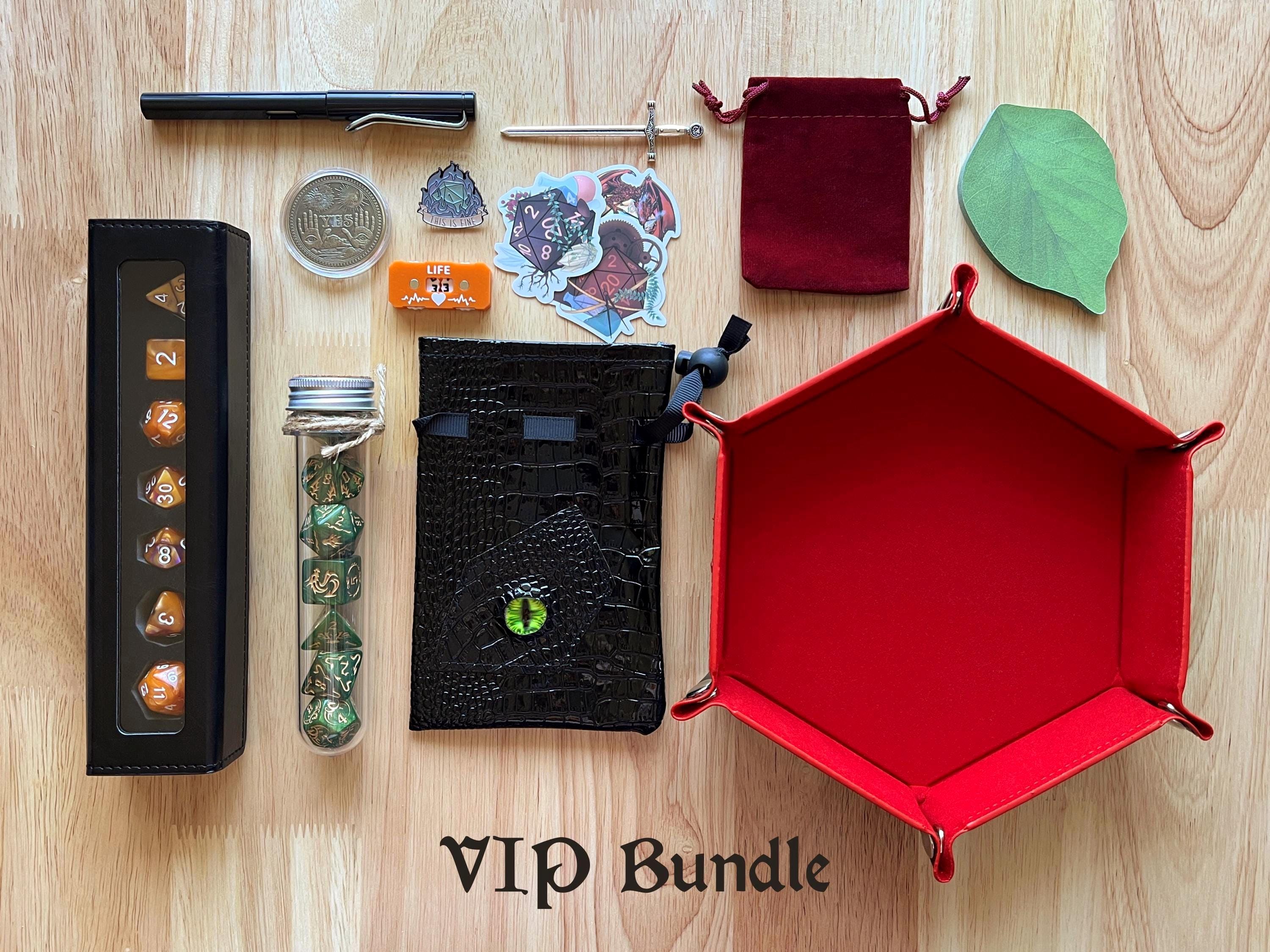 Village of Dragons DnD Bundle Box, up to 13 Surprise Items Inside