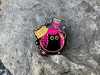 Black Cat Potion “Don't Open Evil Inside" DnD Enamel Pin
