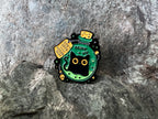 Black Cat Potion “Don't Open Poison Inside" DnD Enamel Pin