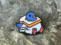 Pigeon in Bread DnD Enamel Pin