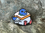 Pigeon in Bread DnD Enamel Pin
