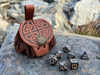 Celtic Shield Pouch DnD Dice Bag