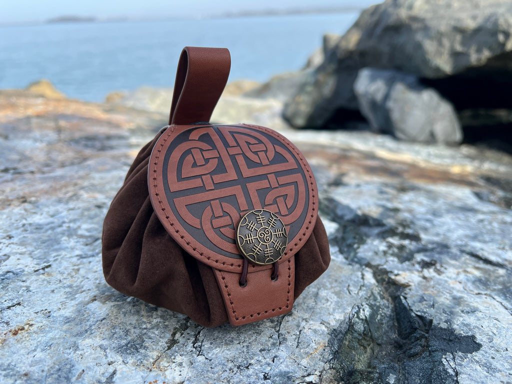 Celtic Shield Pouch DnD Dice Bag