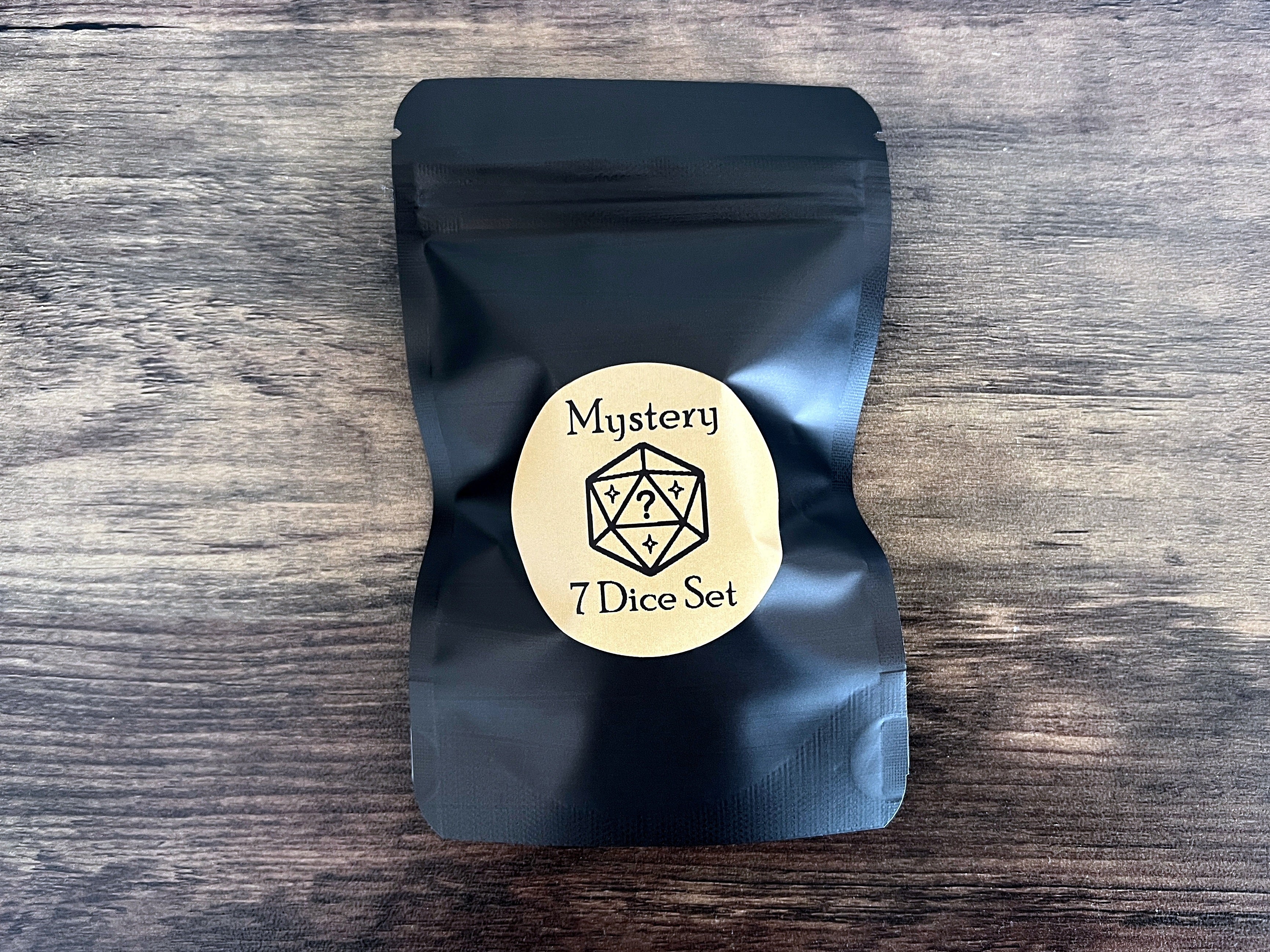 Mystery DnD 7 Polyhedral Dice Set