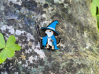 Lizard Wizard Enamel Pin