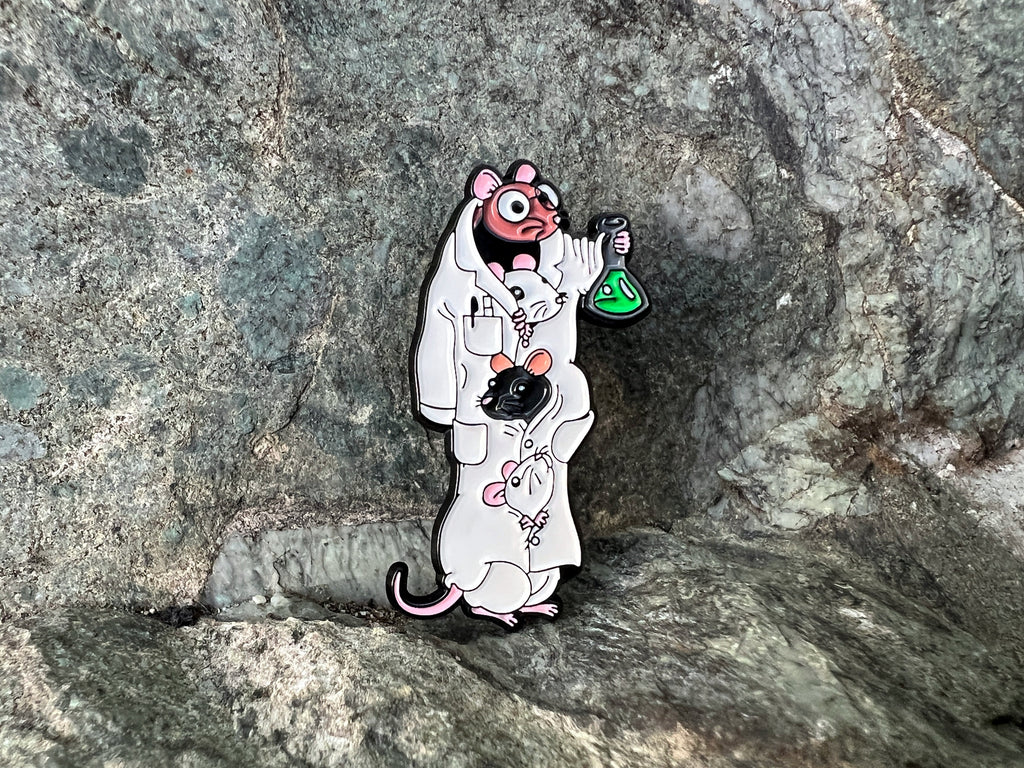 Lab Rats DnD Enamel Pin