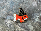 Wizard Goldfish "Fishard" DnD Enamel Pin