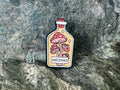Magic Mushroom "Made of Magic" Bottle DnD Enamel Pin