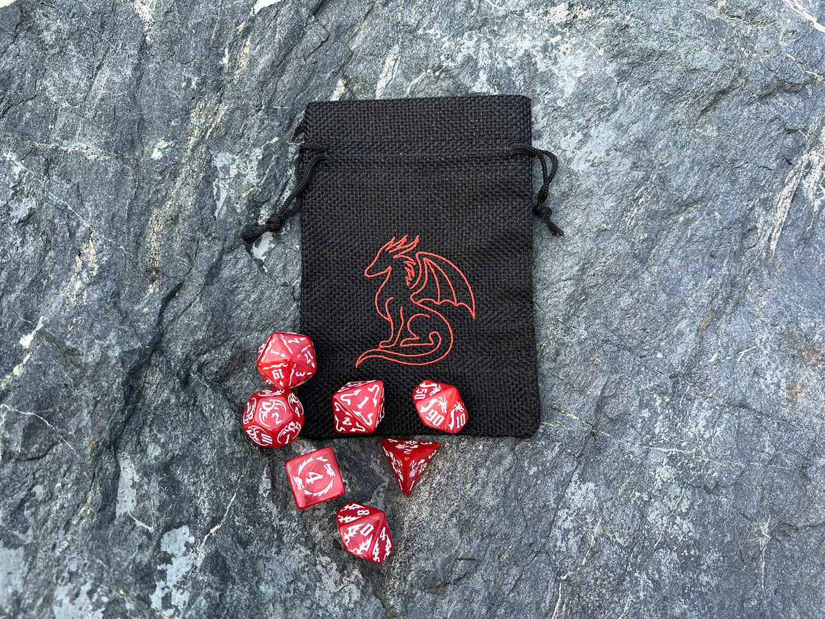 Dragon's Hoard DnD Dice Bag