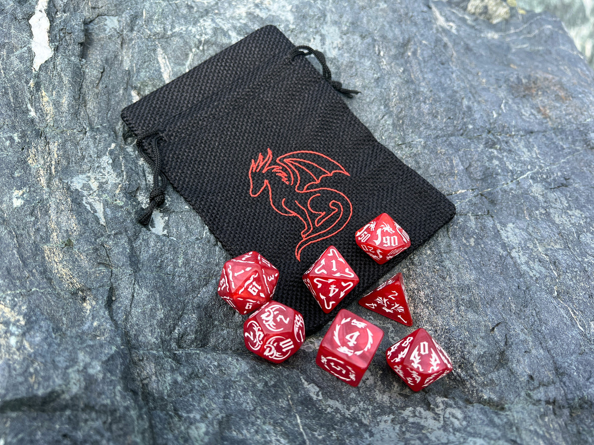 Dragon's Hoard DnD Dice Bag