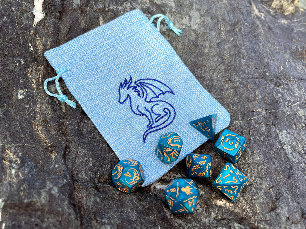 Dragon's Hoard DnD Dice Bag