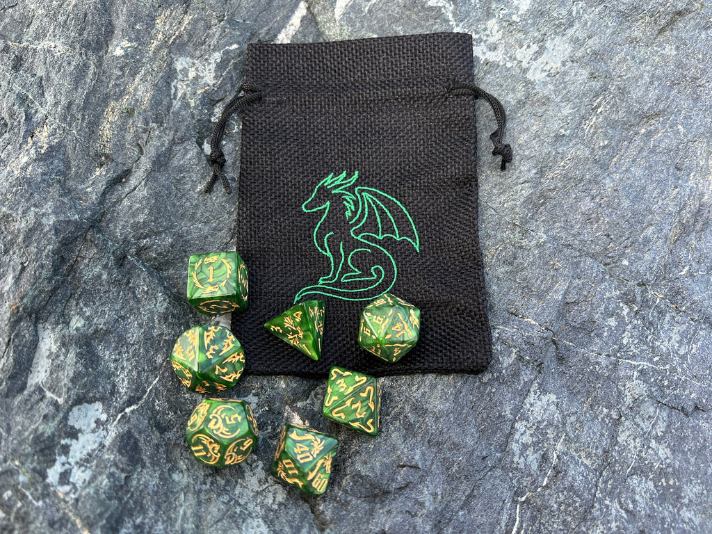 Dragon's Hoard DnD Dice Bag
