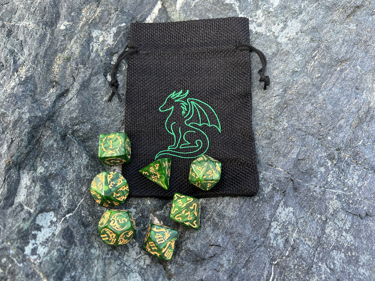 Dragon's Hoard DnD Dice Bag