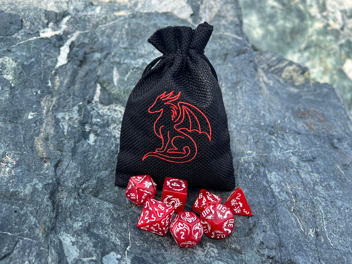 Dragon's Hoard DnD Dice Bag