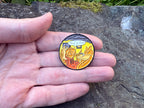 This is Fine Natural 1 Dice DnD Enamel Pin