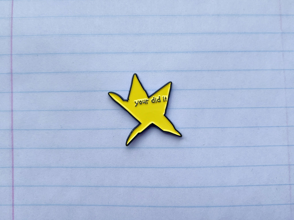 Your did it DnD Enamel Pin