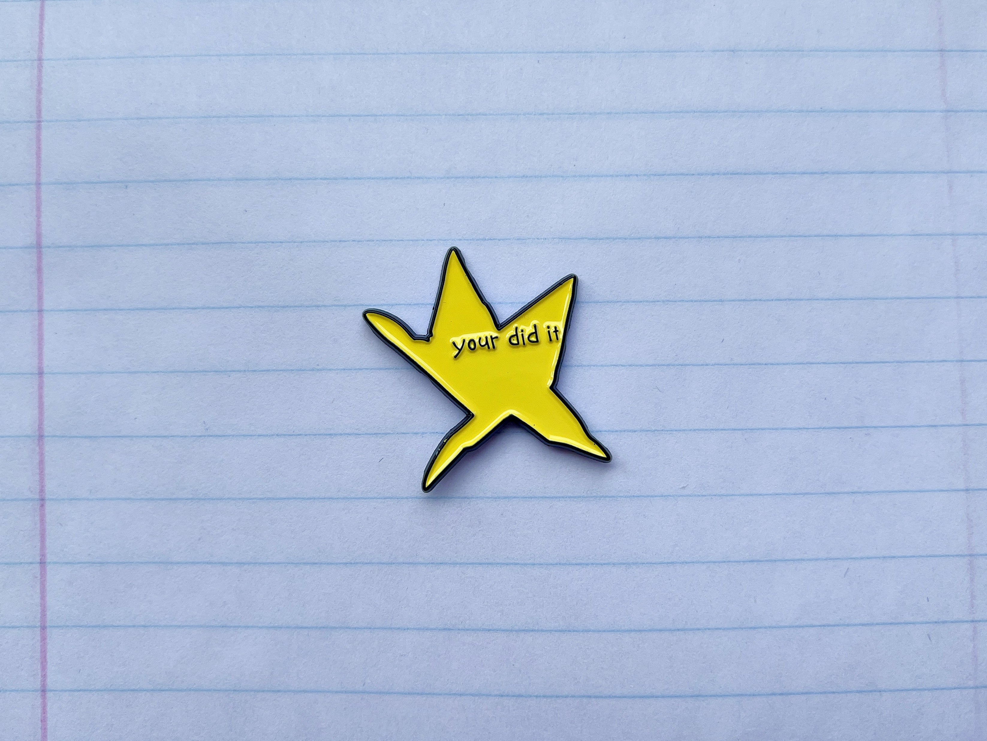 Your did it DnD Enamel Pin