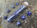 DnD 7 Polyhedral Dice Set in Potion Flask "Constellations" Collection