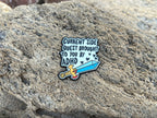 Current Side Quest Brought to You By ADHD DnD Enamel Pin