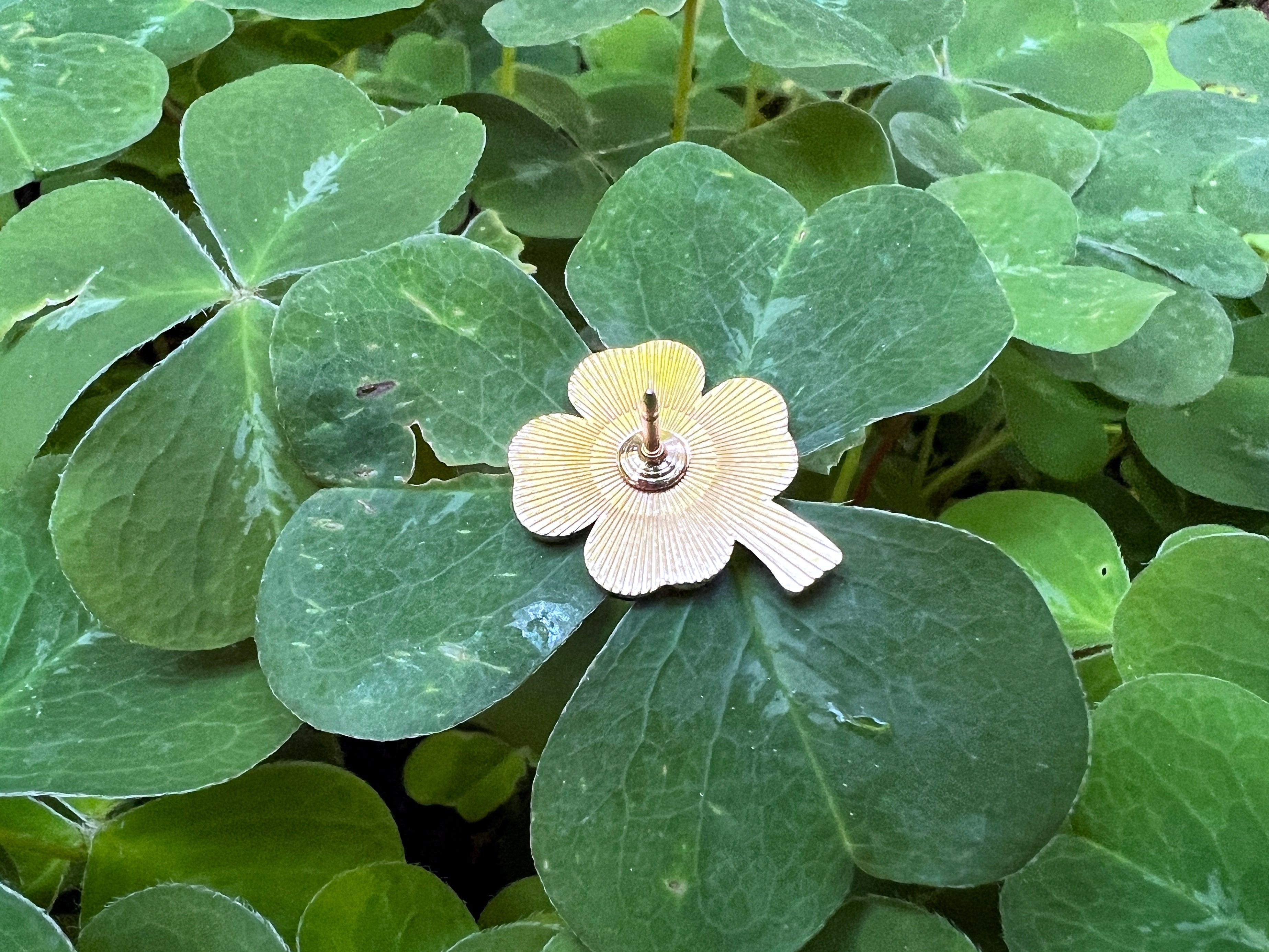 4 Leaf Clover DnD Enamel Pin