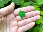 4 Leaf Clover DnD Enamel Pin