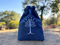 Tree of Gondor Embroidered DnD Dice Bag