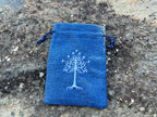 Tree of Gondor Embroidered DnD Dice Bag