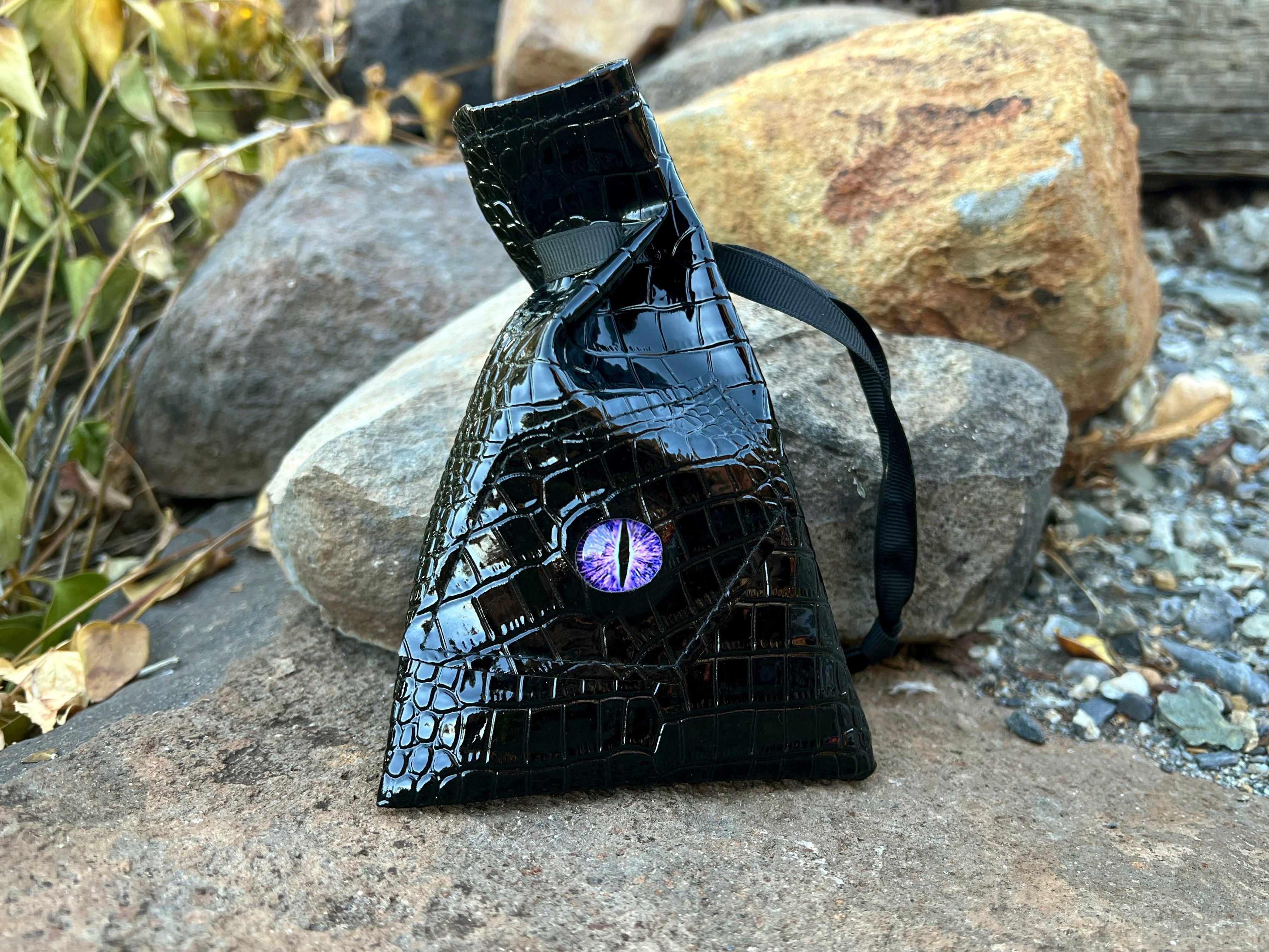 Purple Dragon DnD Dice Bag