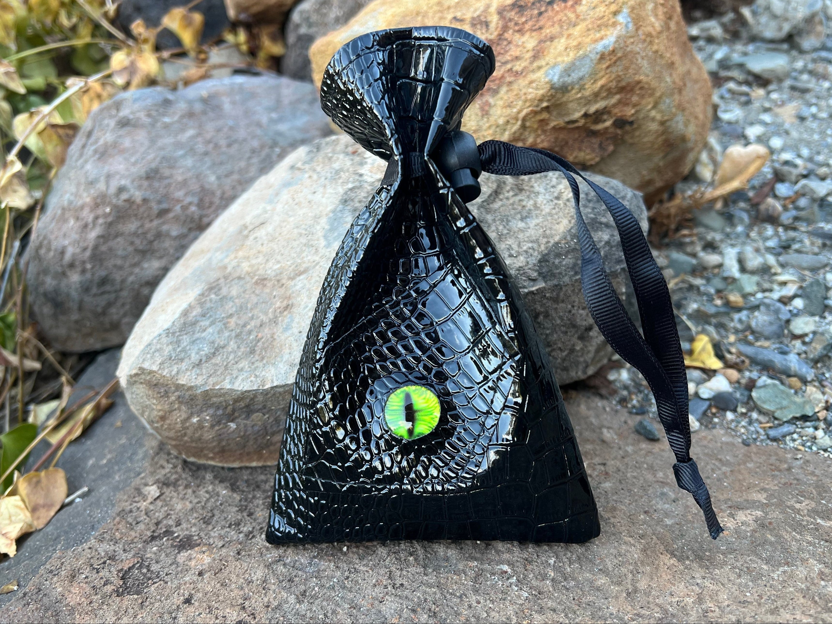 Green Dragon DnD Dice Bag