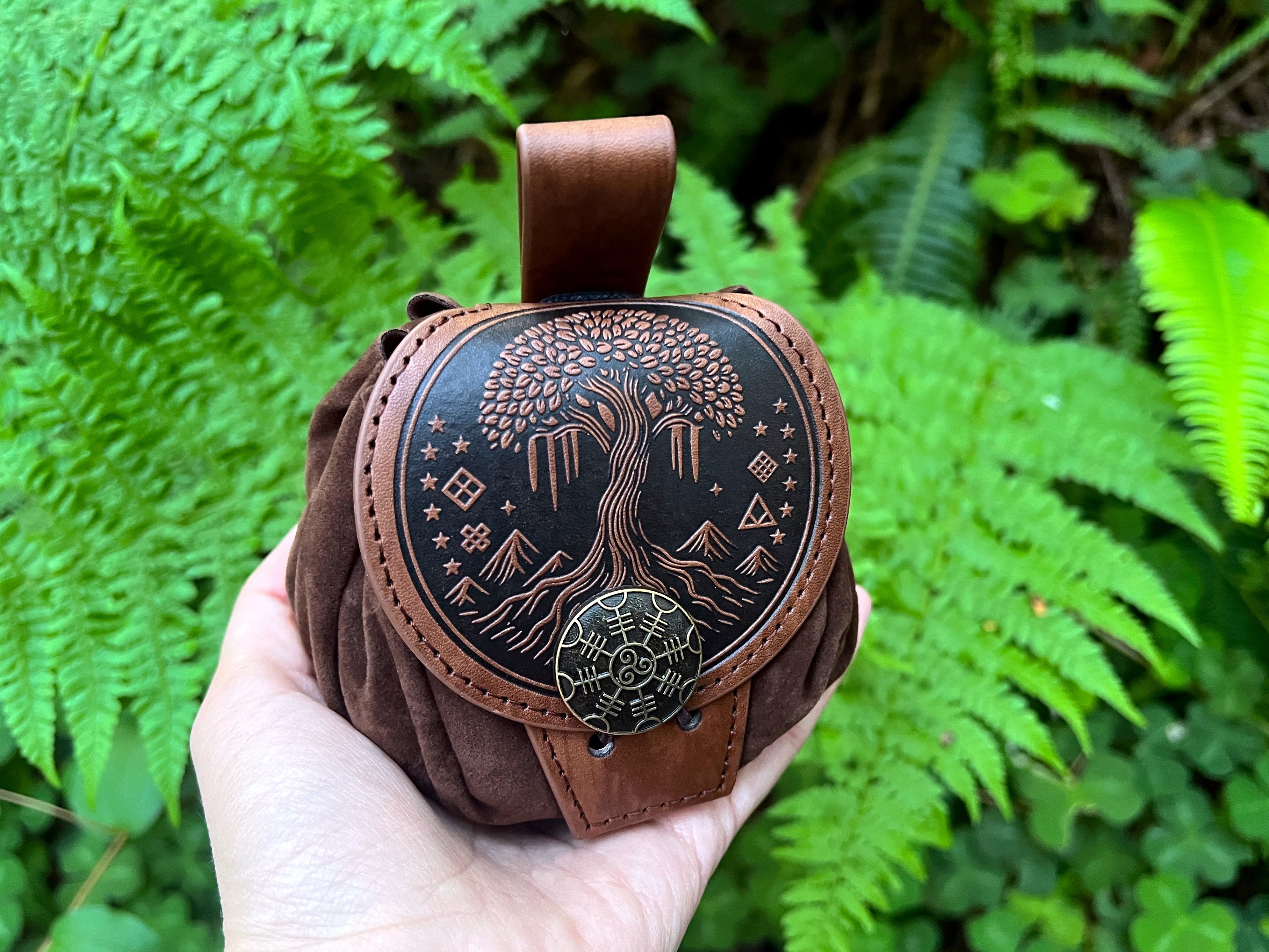 Elder Tree Pouch DnD Dice Bag