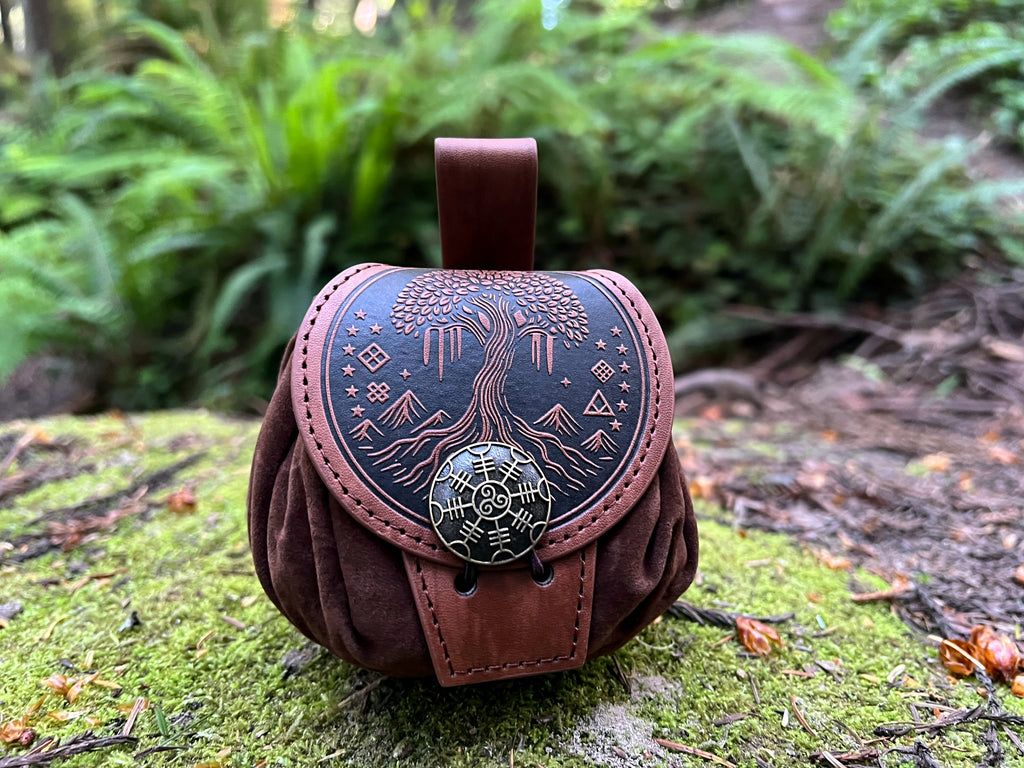 Elder Tree Pouch DnD Dice Bag