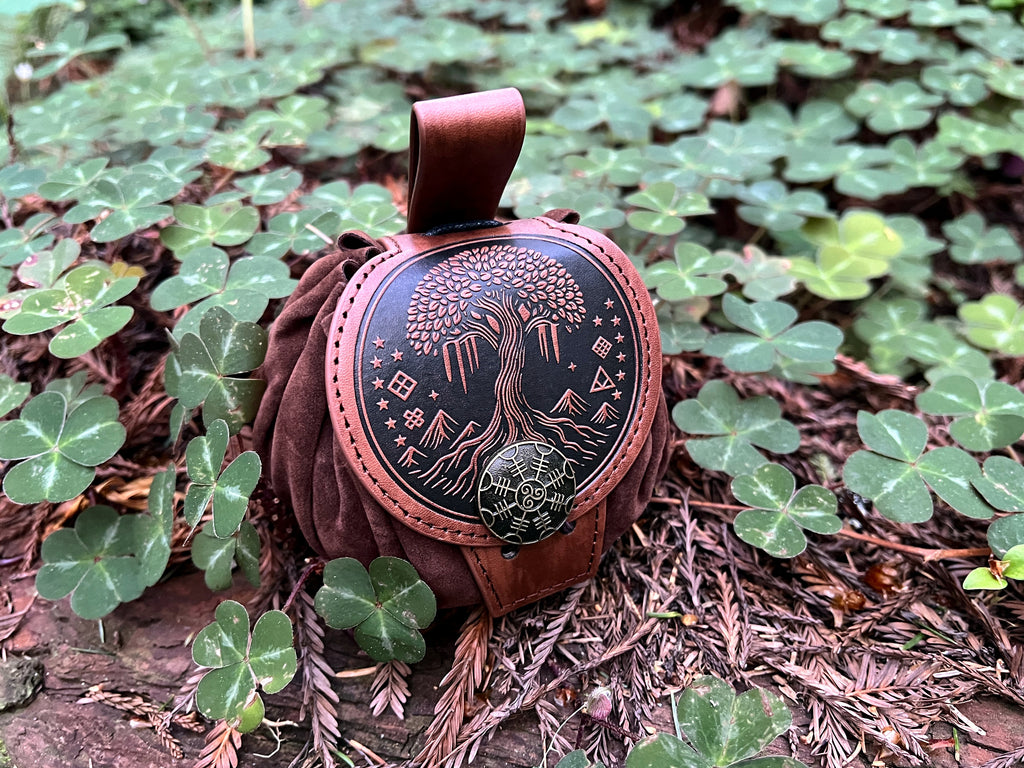 Elder Tree Pouch DnD Dice Bag