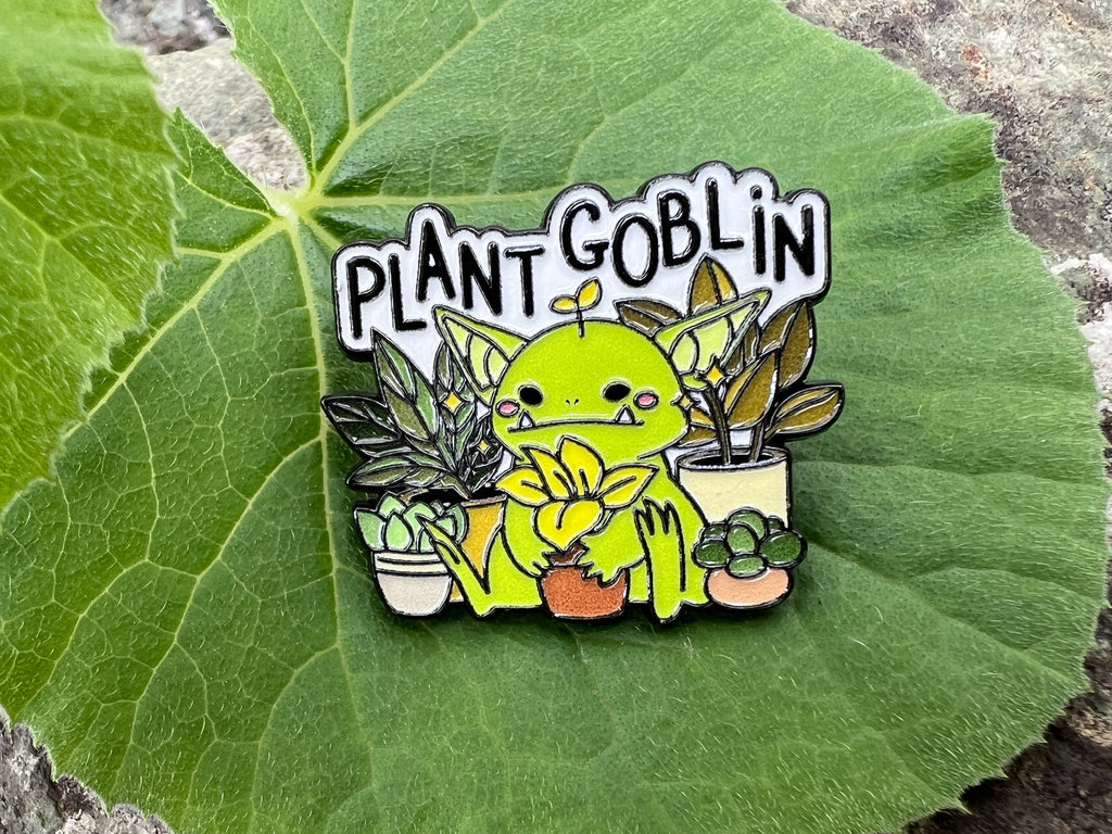 Plant Goblin DnD Enamel Pin