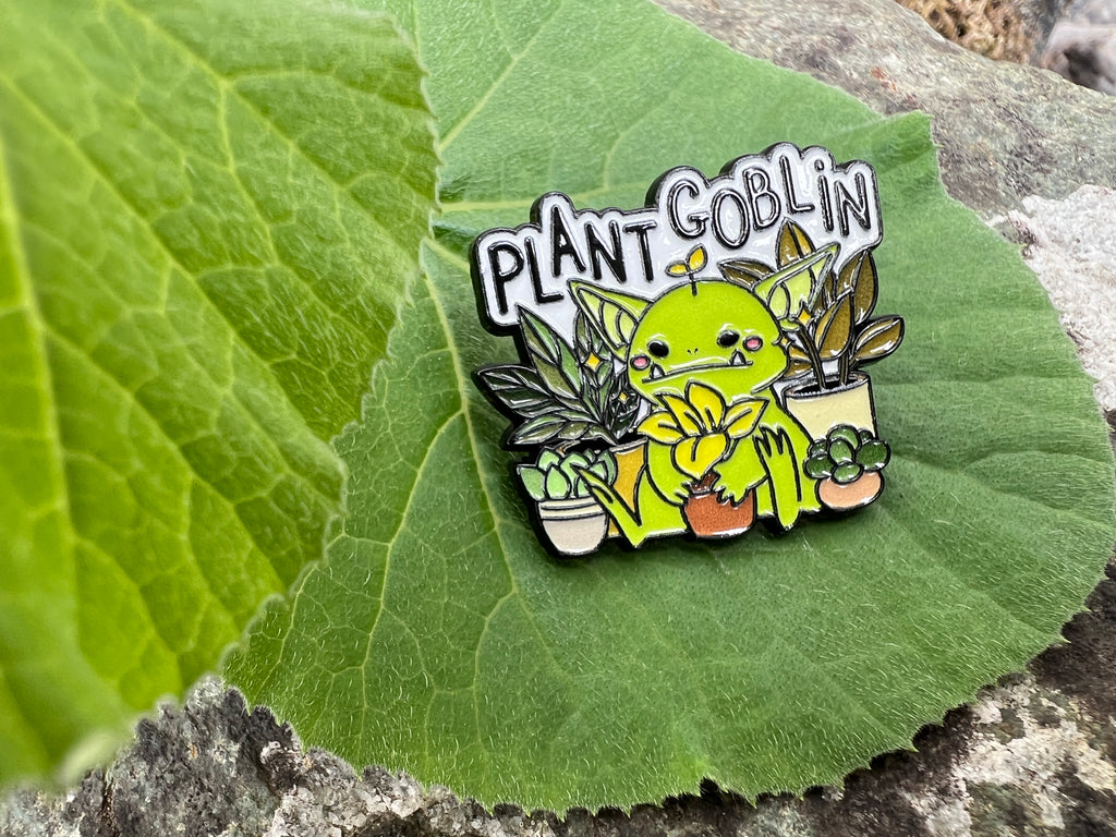 Plant Goblin DnD Enamel Pin