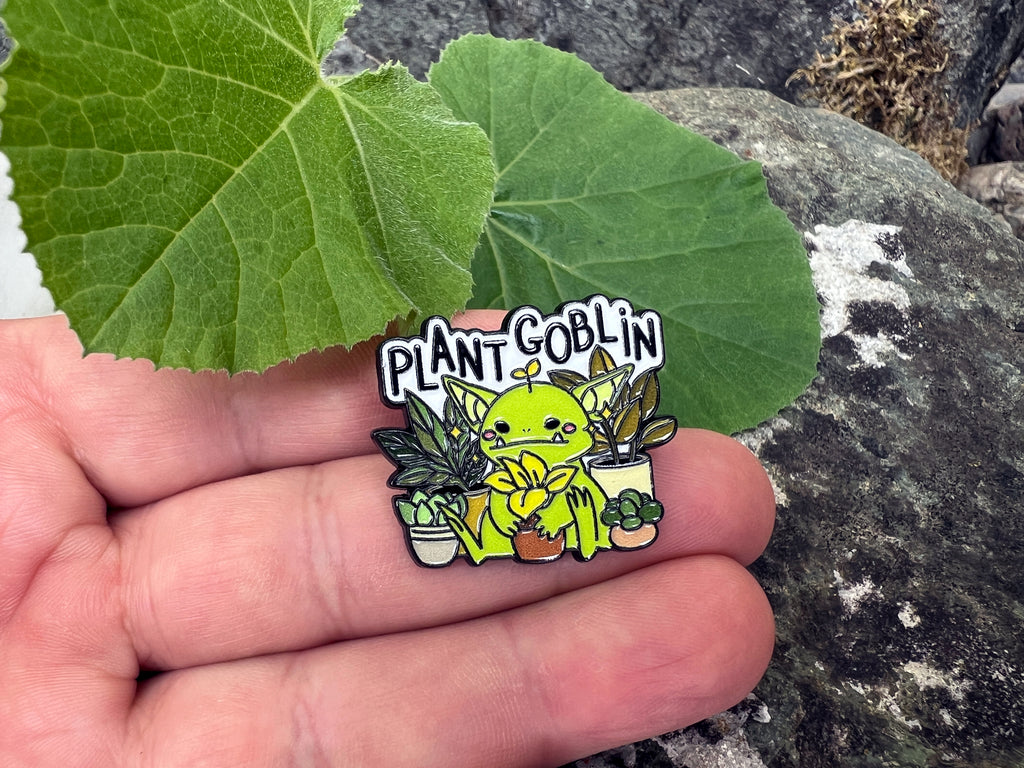 Plant Goblin DnD Enamel Pin