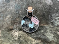 Happiness Potion Cute Black Cats DnD Enamel Pin