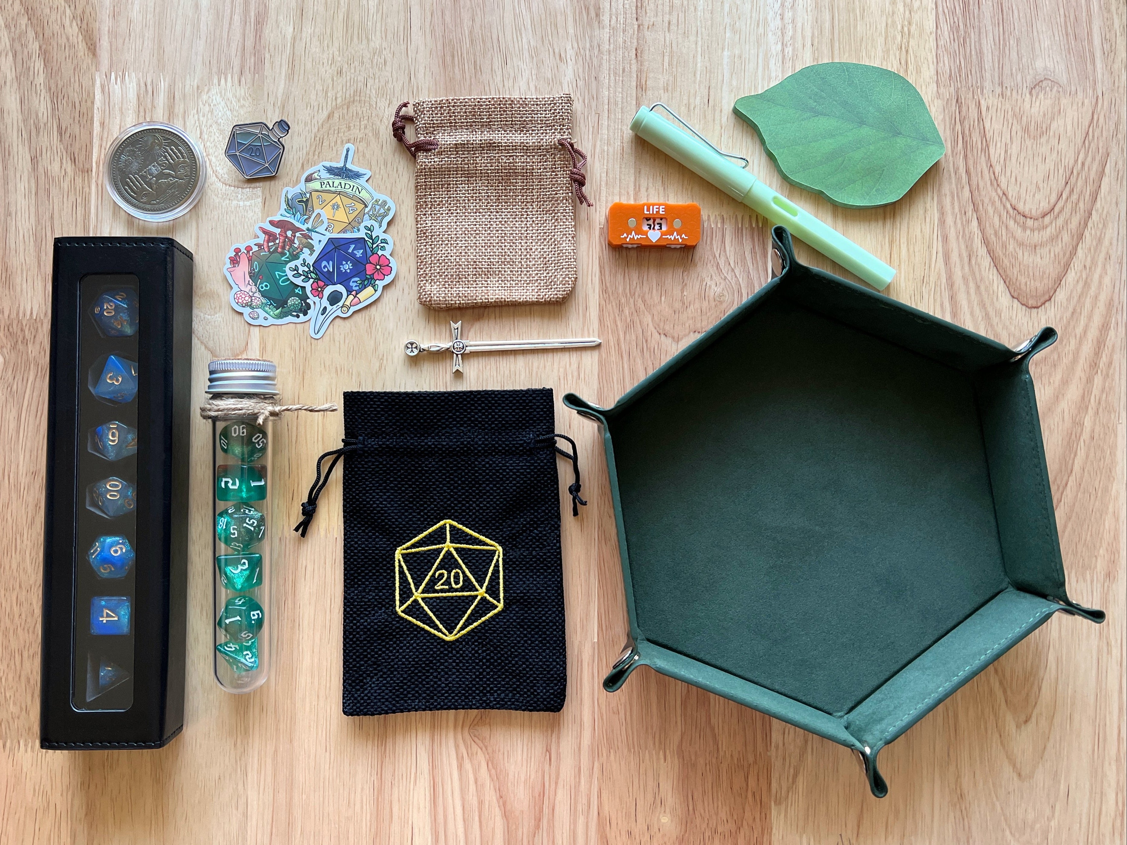 Fantasy Forest DnD Bundle Box, up to 13 Surprise Items inside