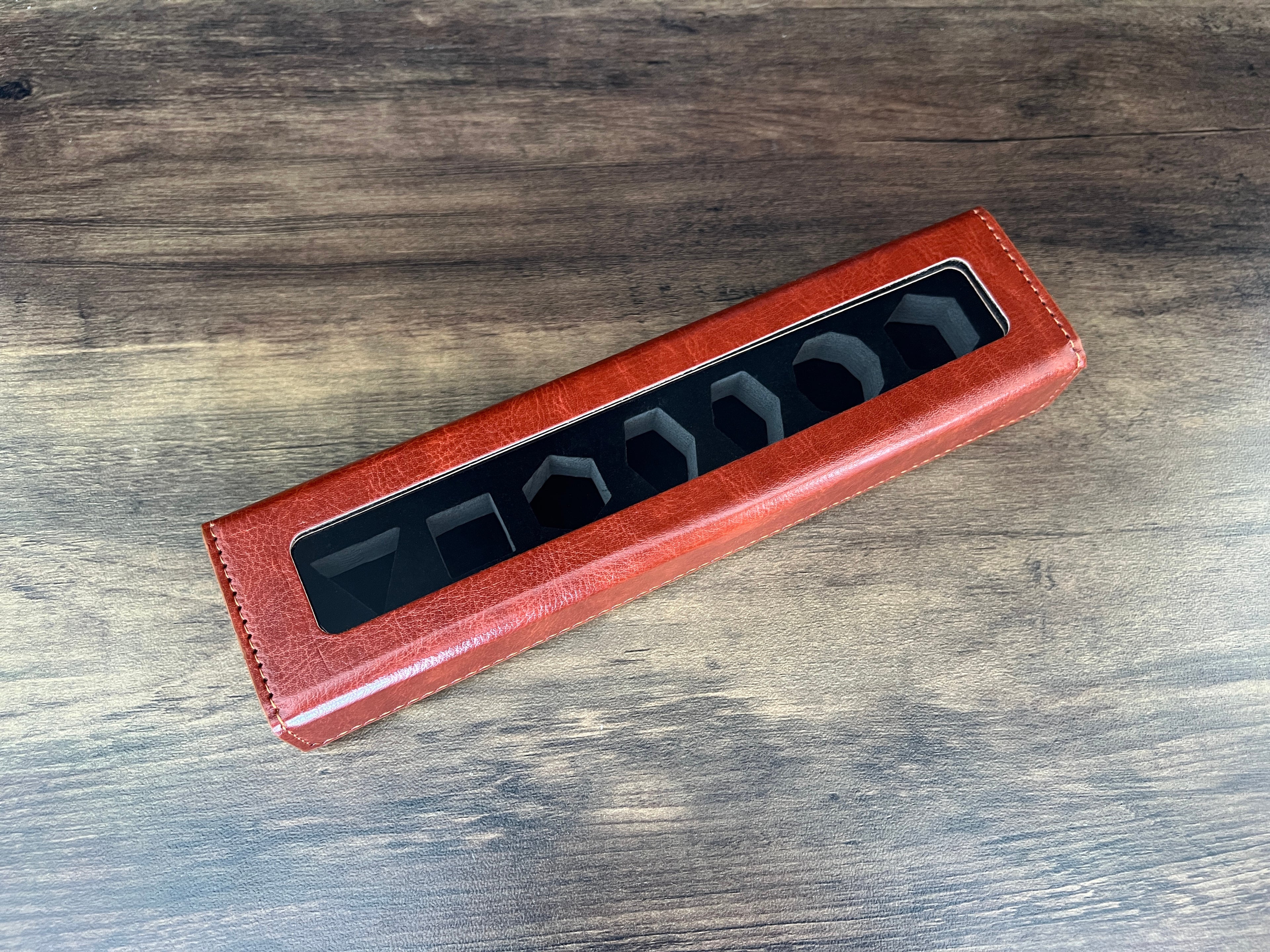 Leather Dice Display Box