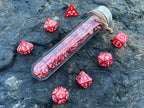 DnD 7 Dice Set in Potion Flask "Village of Dragons" Collection