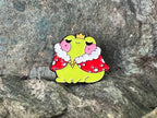 Mushroom Frog King DnD Enamel Pin