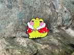 Mushroom Frog King DnD Enamel Pin