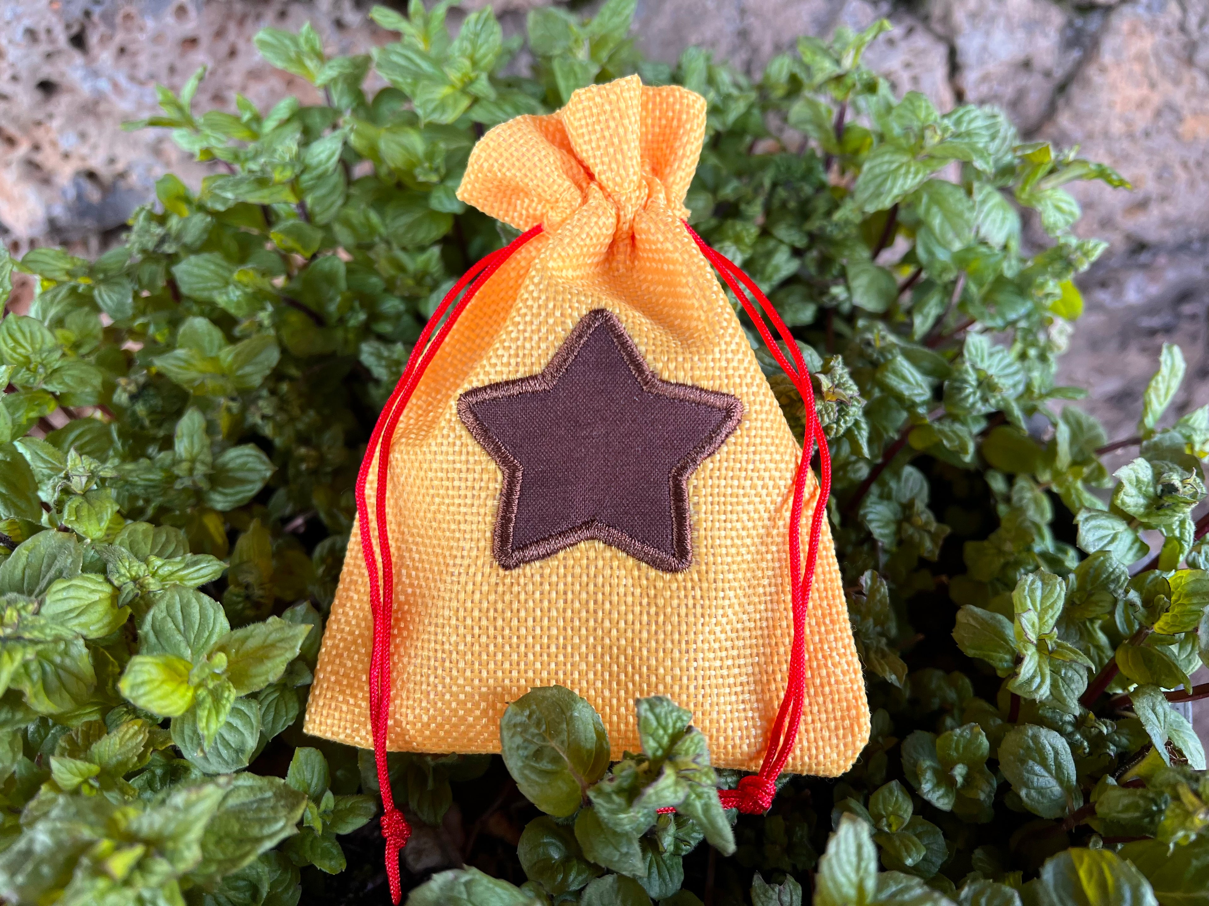 Bell Bag Embroidered DnD Dice Bag