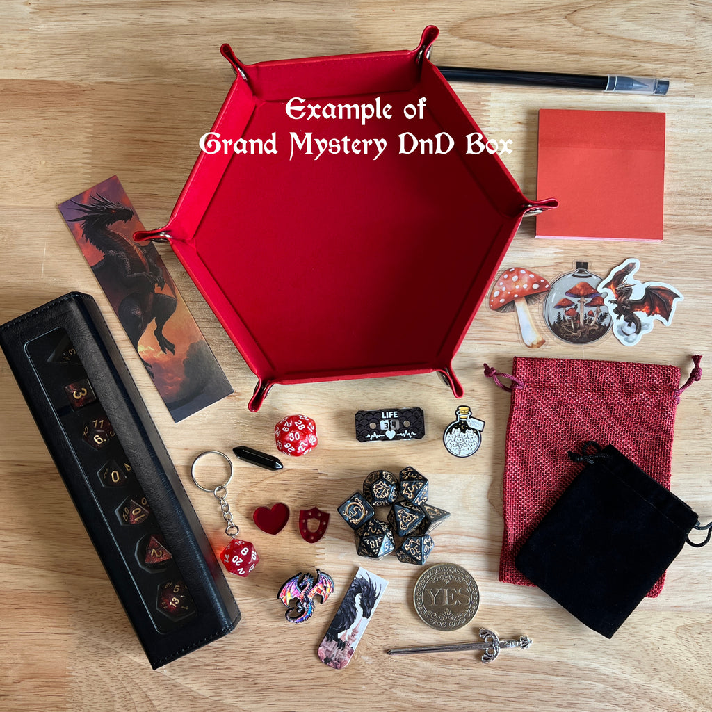 Grand Mystery DnD Bundle Box, 24 Surprise Items Inside