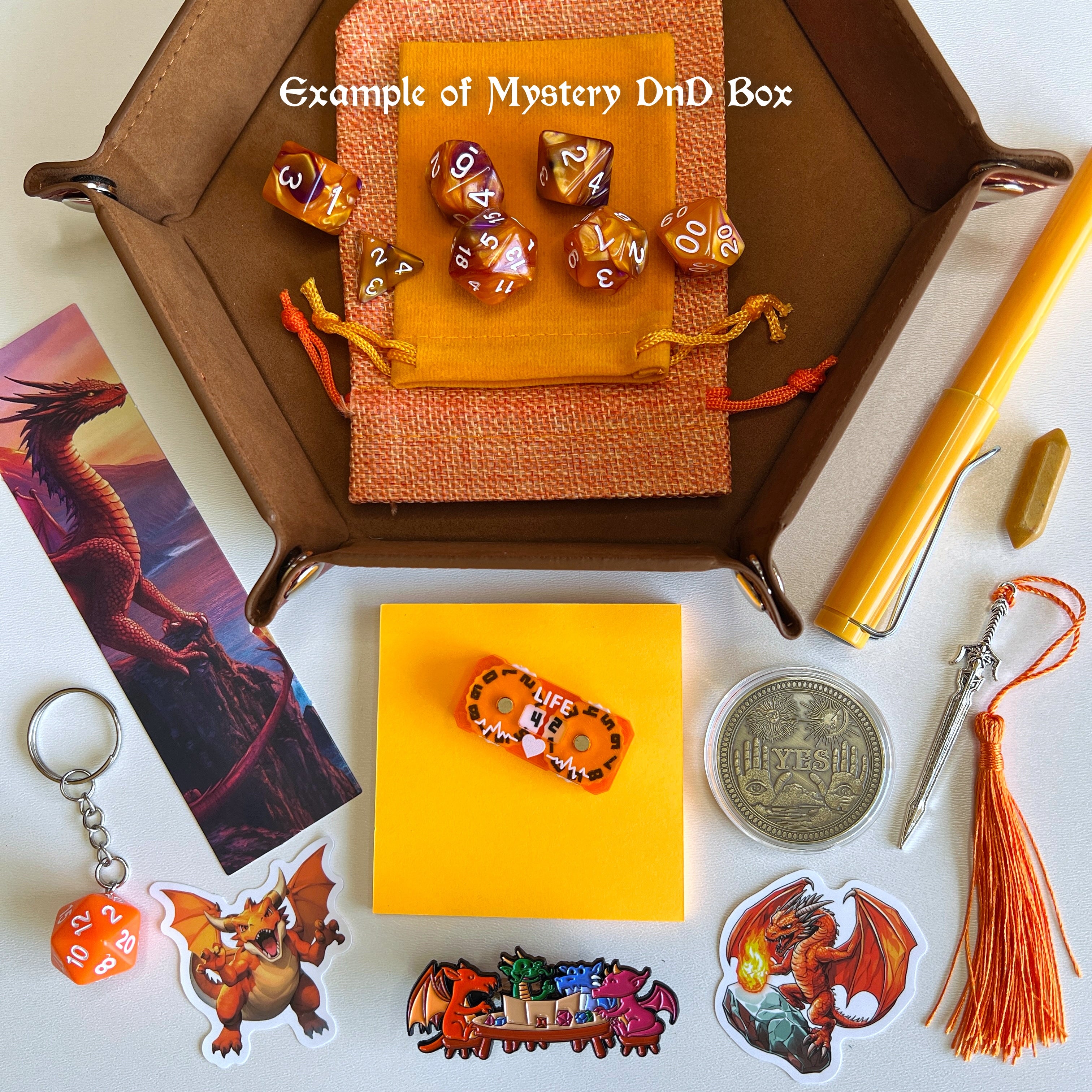 Mystery DnD Bundle Box, 15 Surprise Items Inside