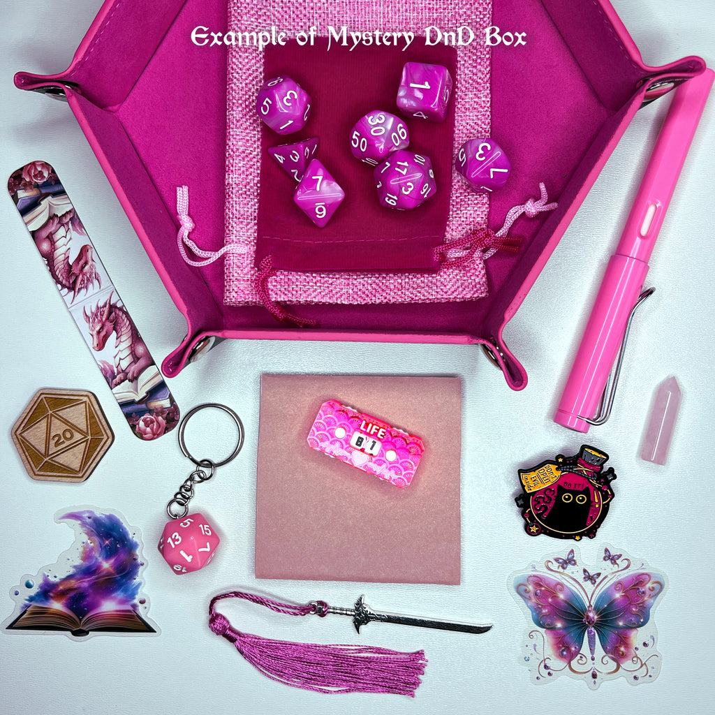Mystery DnD Bundle Box, 15 Surprise Items Inside