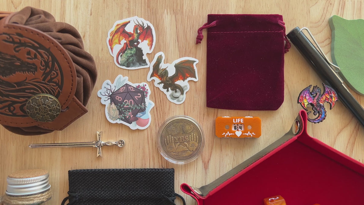 Village of Dragons DnD Bundle Box: Vol. 2 , up to 15 Surprise Items Inside