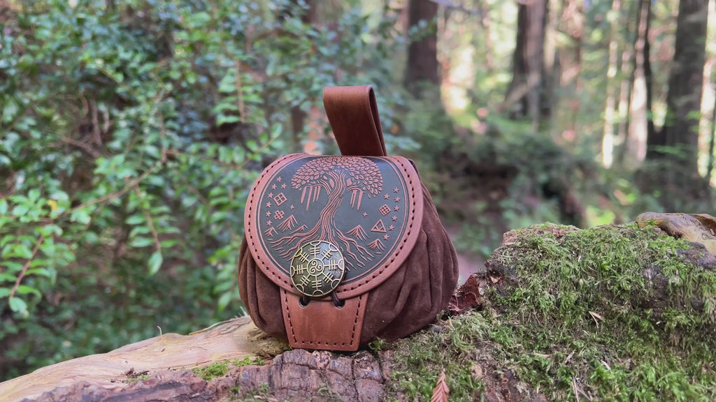 Elder Tree Pouch DnD Dice Bag