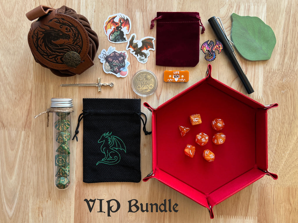 Village of Dragons DnD Bundle Box: Vol. 2 , up to 15 Surprise Items Inside